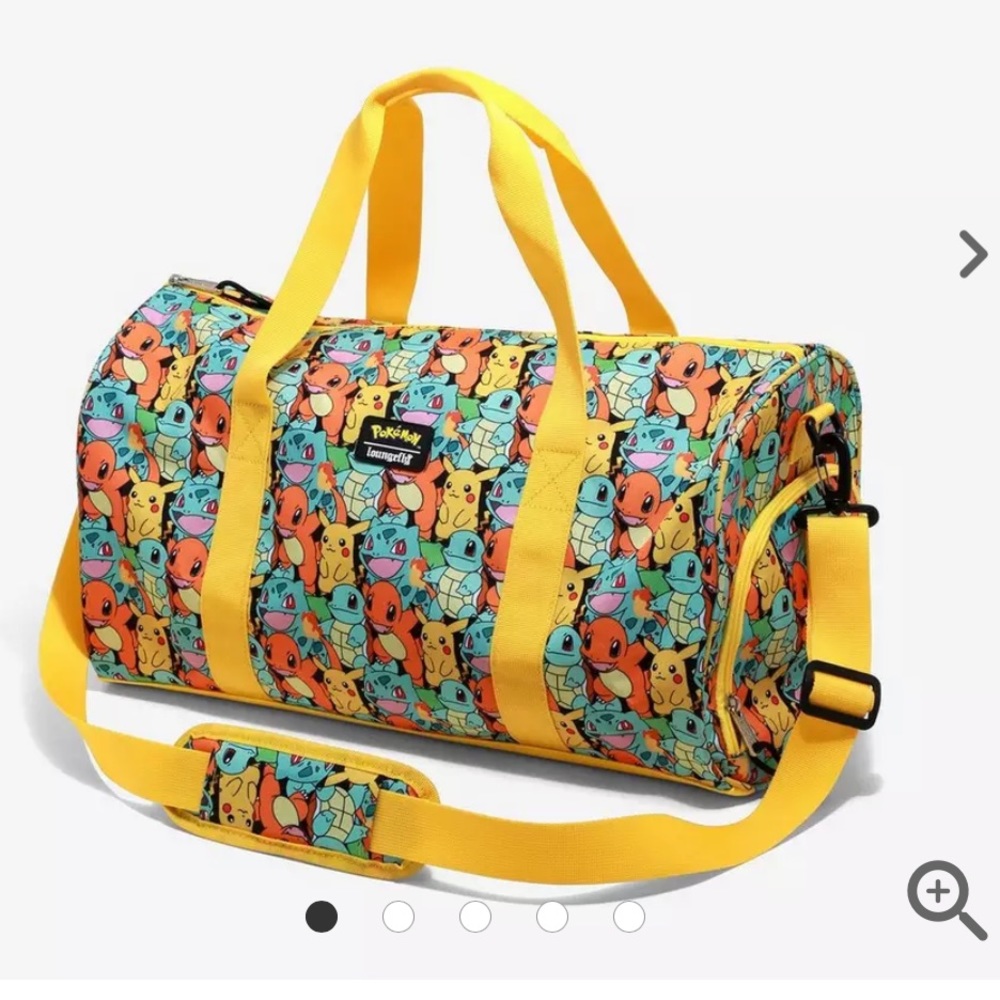 Pokémon Loungefly duffle bag